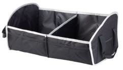 sac de rangement pliable 2 compartiments pour coffre de voiture