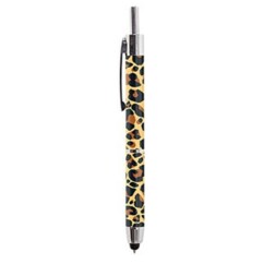 Stylet et stylo 2 en 1 Retrak modèle Léopard.