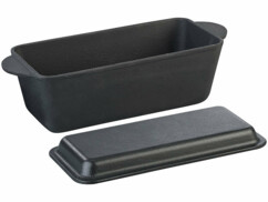 Moule en fonte avec couvercle 25 x 12 x 9 cm